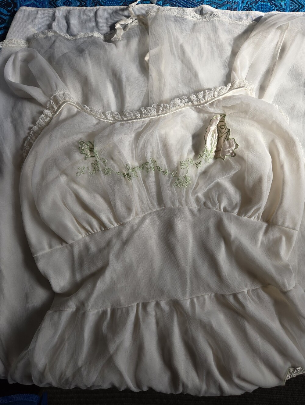 Vintage Penney's Adonna Boudoir Nightgown